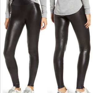 Spanx faux leather leggings